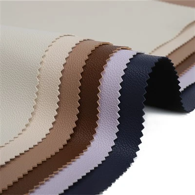 Lychee Grain Artificial Classic PvC چرم برای کیف